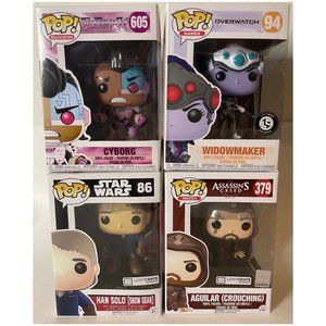 Funko Pop Lot 4 POPS